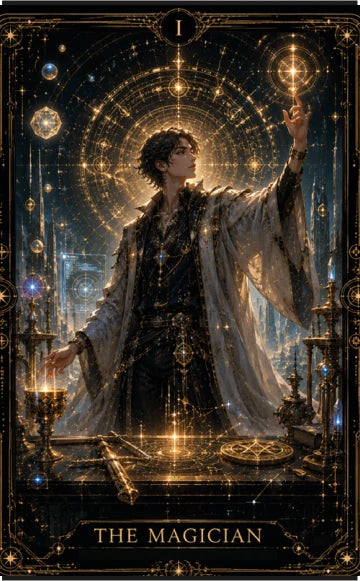 The Magician tarot card