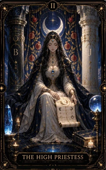 The High Priestess tarot card